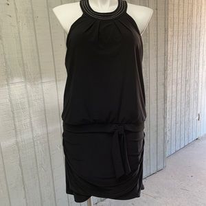 New White House/Blk Market open back mini dress